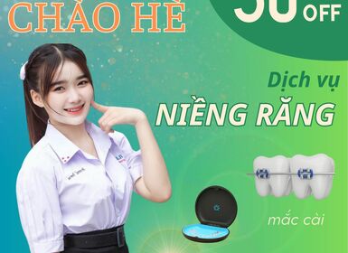 Nha Khoa Phương Dentist có chương trình ƯU ĐÃI KHỦNG lên đến 50% cho dịch vụ NIỀNG RĂNG chào Hè!